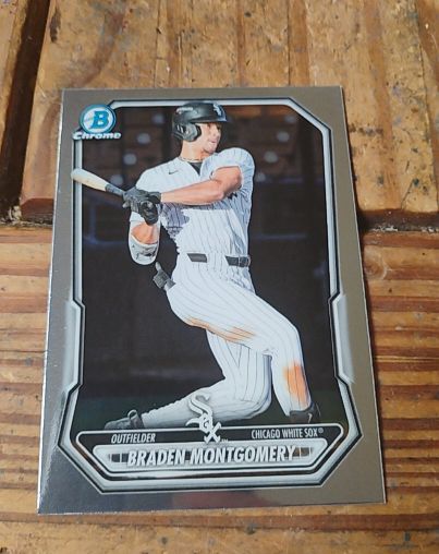 2026 Bowman Chrome #BCP-53 Braden Montgomery — front