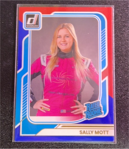 2026 Donruss Racing #97 Sally Mott — front