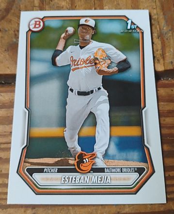 2026 Bowman Prospects #BP-79 Esteban Mejia — front