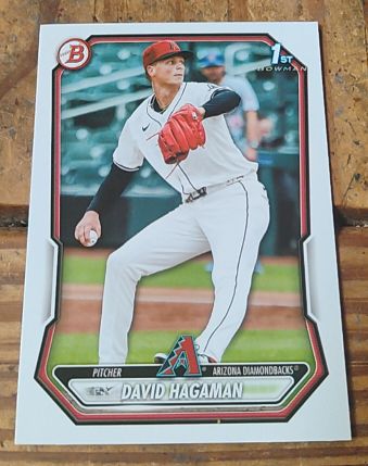 2026 Bowman Prospects #BP-84 David Hagaman — front
