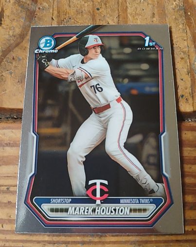 2026 Bowman Chrome #BCP-16 Marek Houston — front