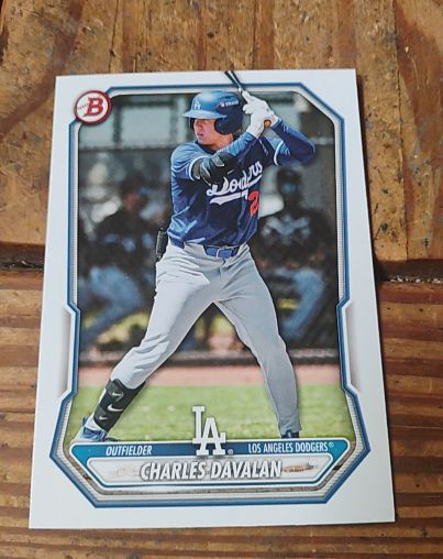 2025 Bowman Draft #BD-96 Charles Davalan — front