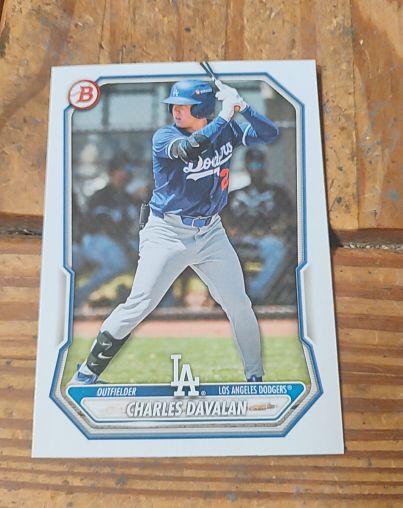 2025 Bowman Draft #BD-96 Charles Davalan — front