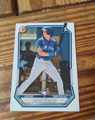 2026 Bowman Prospects #BP-18 Blaine Bullard — front