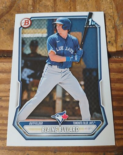 2026 Bowman #BP-18 Blaine Bullard — front