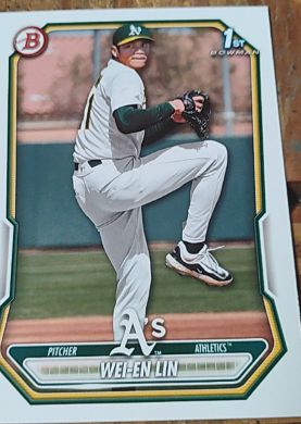 2026 Bowman #BP-125 Wei-En Lin — front