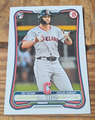 2026 Bowman #98 C.J. Kayfus — front