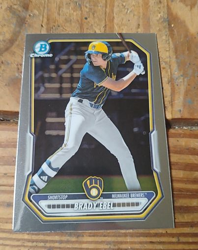 2026 Bowman Chrome #BCP-142 Brady Ebel — front