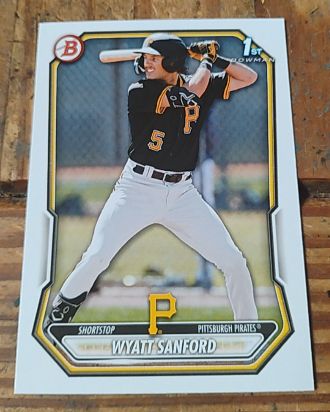 2026 Bowman #BP-66 Wyatt Sanford — front