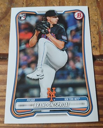2026 Bowman #33 Brandon Sproat — front