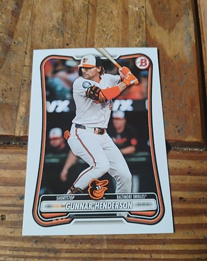 2026 Bowman #73 Gunnar Henderson — front