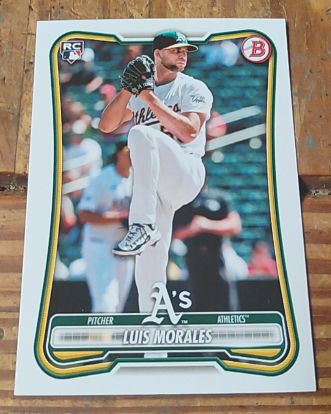 2026 Bowman #49 Luis Morales — front