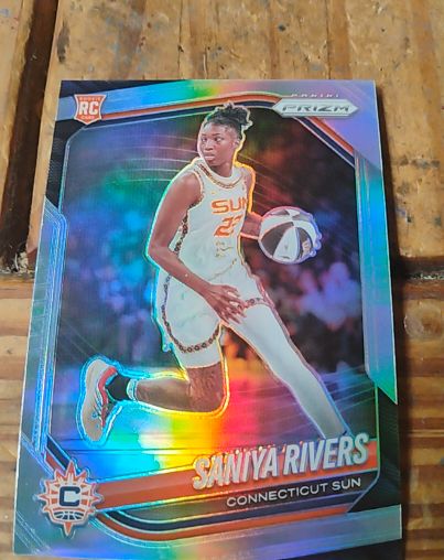 2025 Panini Prizm WNBA #131 Saniya Rivers — front