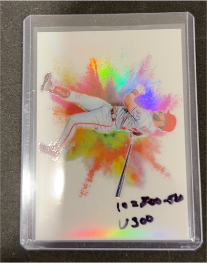 2018 Edward Vela #11 Shohei Ohtani — front