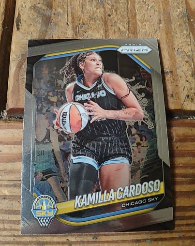 2025 Panini Prizm WNBA #89 Kamilla Cardoso — front