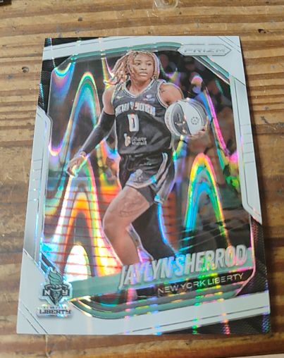 2025 Panini Prizm WNBA #93 Jaylyn Sherrod — front