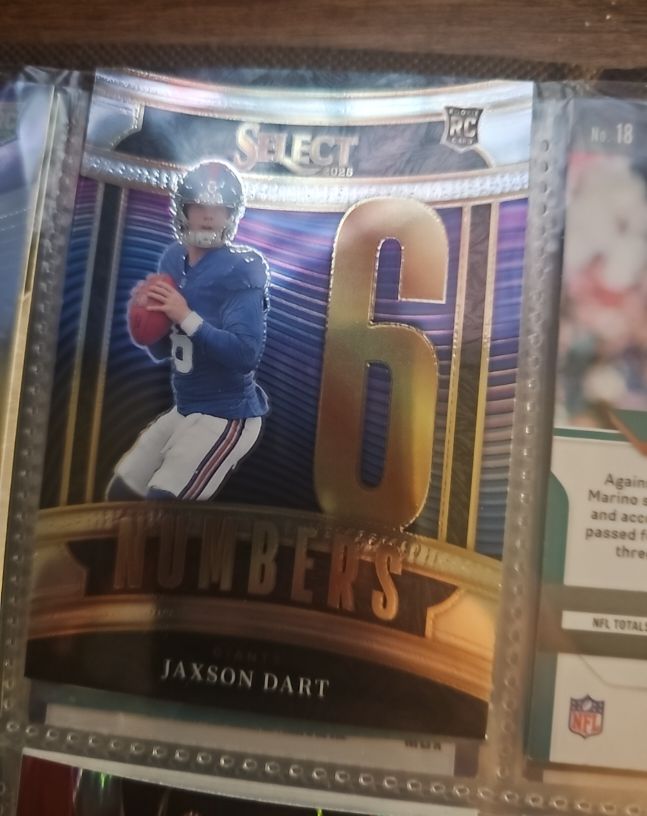 2025 Panini Select #16 Jaxson Dart Select Numbers — front
