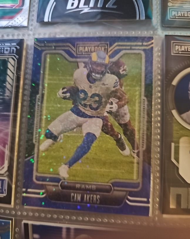 2021 Panini Playbook #43 Cam Akers — front