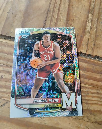 2025-26 Bowman #BCP-64 Pharrel Payne Mojo Refractor — front