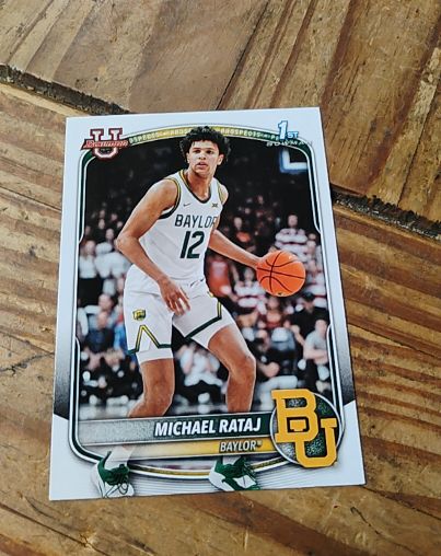 2025-26 Bowman #BPP-26 Michael Rataj — front