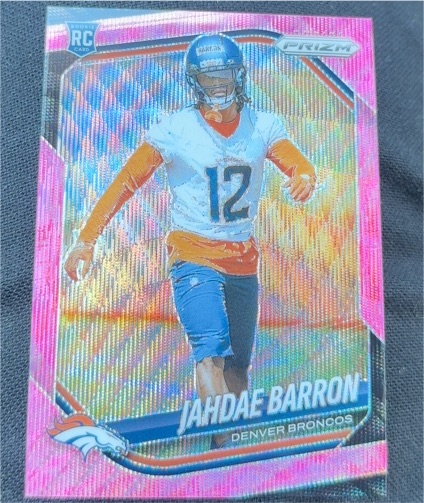 2025 Panini Prizm #350 Jahdae Barron — front