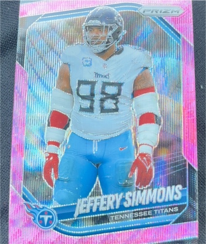 2024 Panini Prizm #282 Jeffery Simmons — front