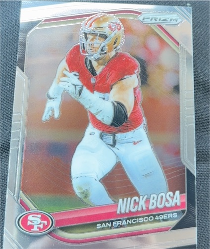2025 Panini Prizm #219 Nick Bosa — front
