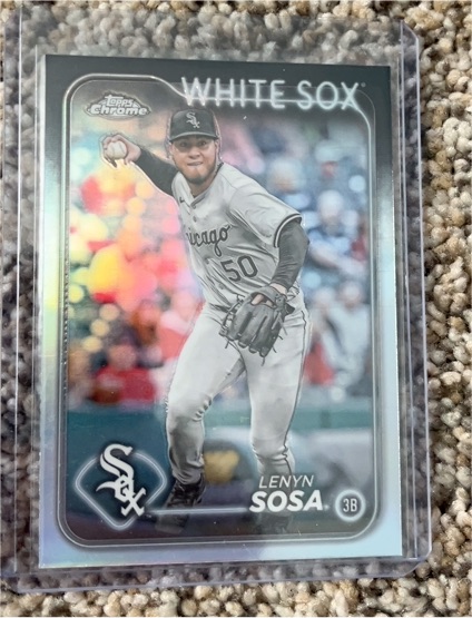 2024 Topps Chrome Update #USC33 Lenyn Sosa — front