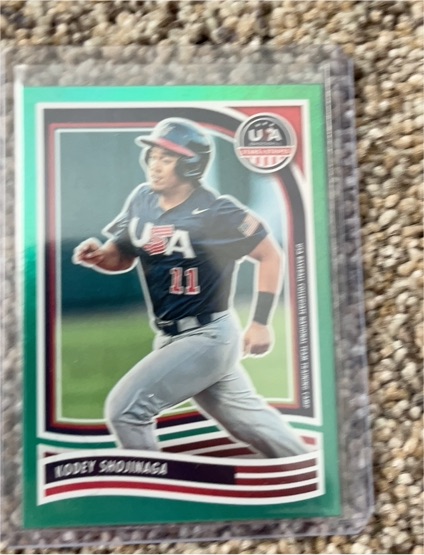 2024 Panini Stars & Stripes #123 Kodey Shojinaga — front