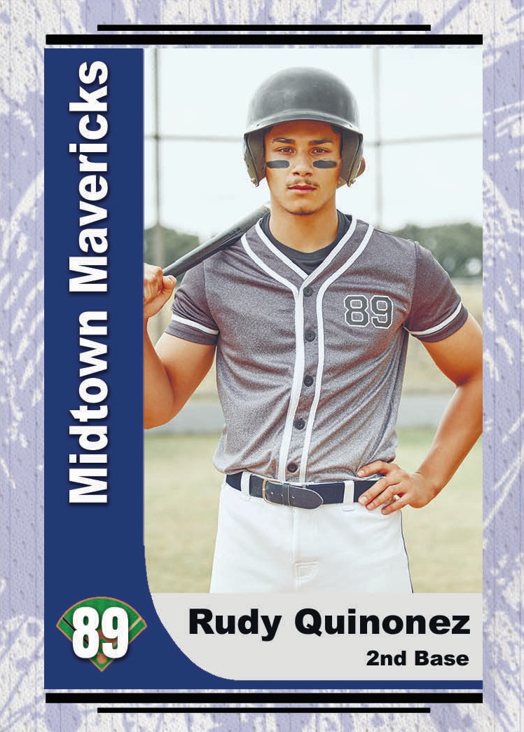 2023 CustomSportsCards.com #89 Rudy Quinonez — front
