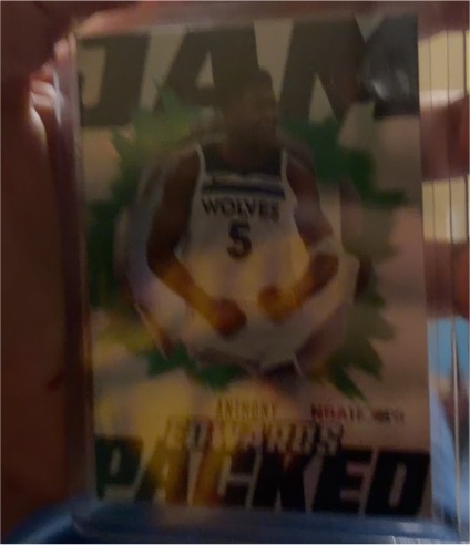 2026 Topps NBA Hoops #JP-1 Anthony Edwards — front