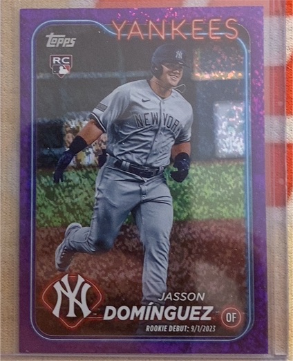 2024 Topps Series 1 #60 Jasson Dominguez — front