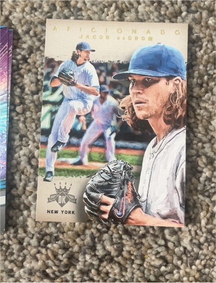2016 Panini Diamond Kings Aficionado #A15 Jacob deGrom — front