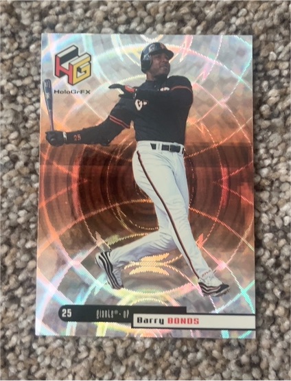 1999 Upper Deck HoloGrFX #52 Barry Bonds — front