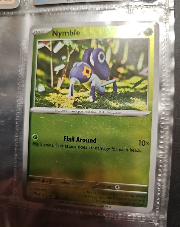2025 Pokémon #009 Nymble — front