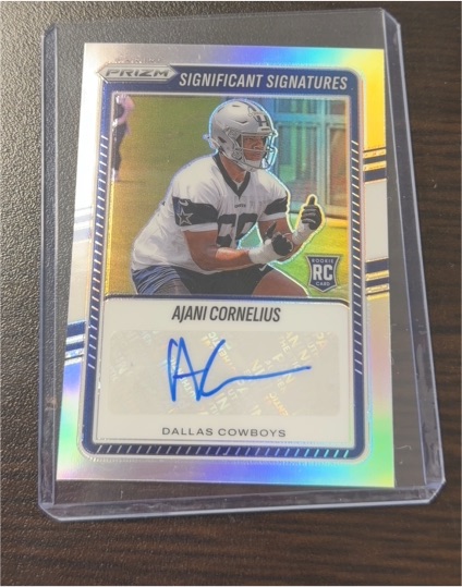 2025 Panini Prizm Significant Signatures #SSI-ACS Ajani Cornelius — front