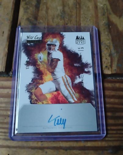 2023 Wild Card Matte Rookie Heat #RH-A Cedric Tillman — front