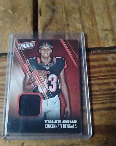 2016 Panini Player of Day Jersey Tyler Boyd #16 Cincinnati Bengals — front
