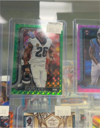 2025 Panini Mosaic #26 Saquon Barkley — front