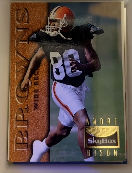 1995 SkyBox Premium #30 Andre Rison Cleveland Browns — front