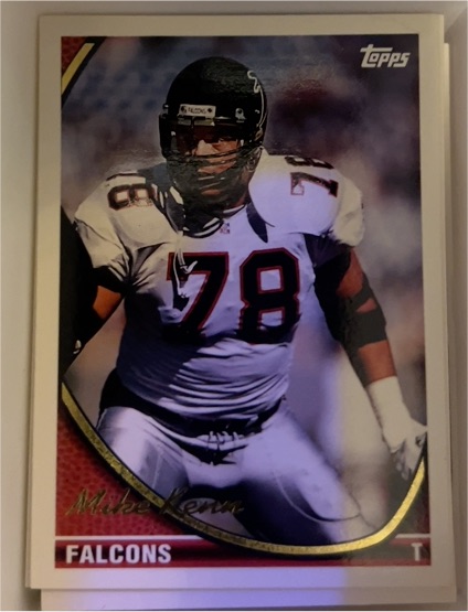 1994 Topps #166 Mike Kenn — front