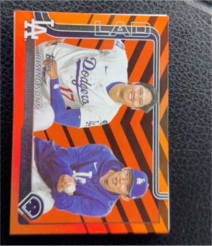2025 Topps Update #US269 Shohei Ohtani & Roki Sasaki — front