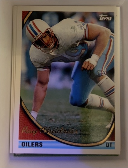1994 Topps #232 Ray Childress Houston Oilers — front