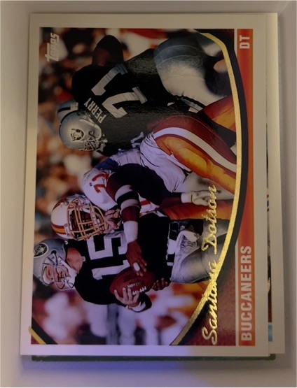 1994 Topps #289 Santana Dotson Tampa Bay Buccaneers — front