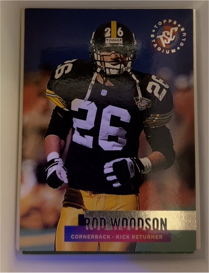 1995 Topps Stadium Club #280 Rod Woodson — front