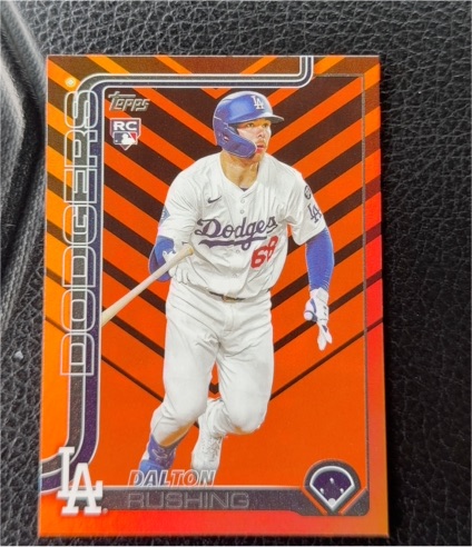 2025 Topps Update #US38 Dalton Rushing — front