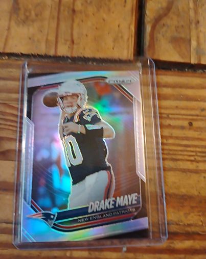 2025 Panini Prizm #165 Drake Maye — front