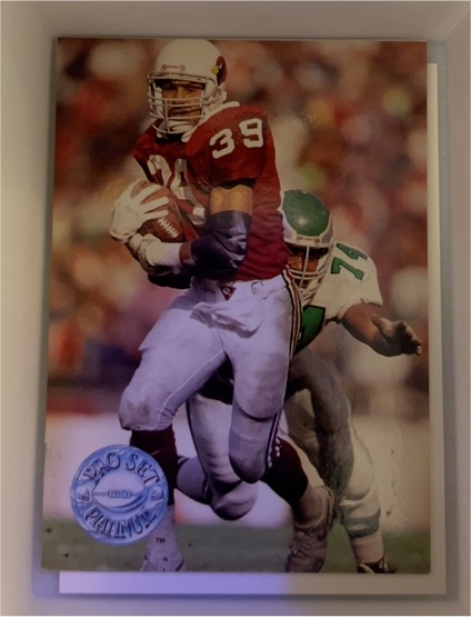 1991 Pro Set Platinum #93 Johnny Johnson — front