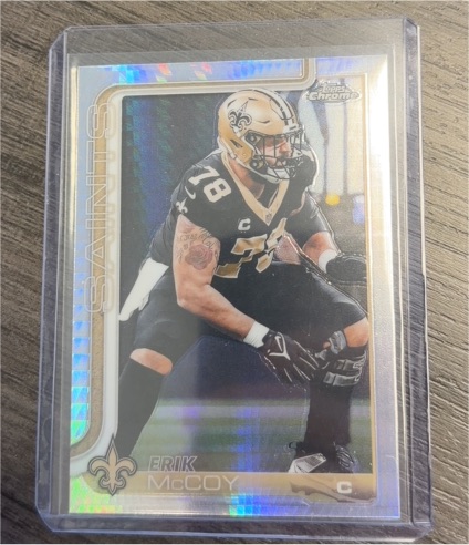2025 Topps Chrome #223 Erik McCoy — front