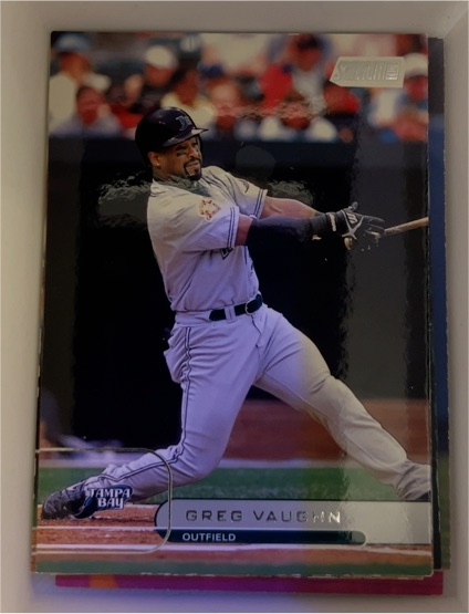 2002 Topps Stadium Club #72 Greg Vaughn — front